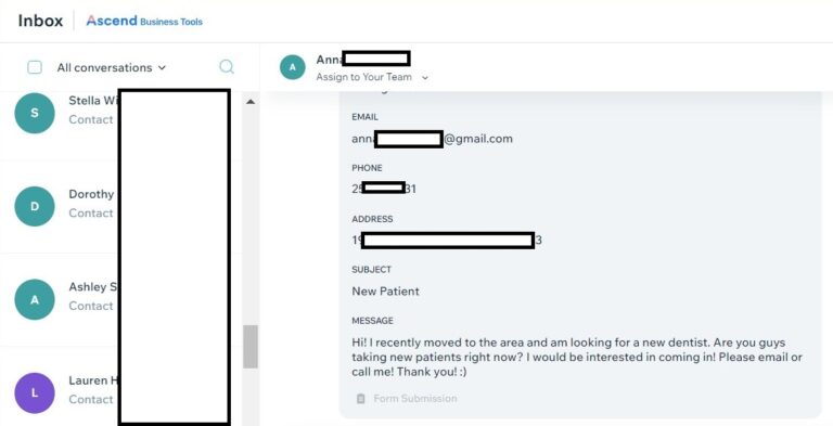 dentist form lead (1)